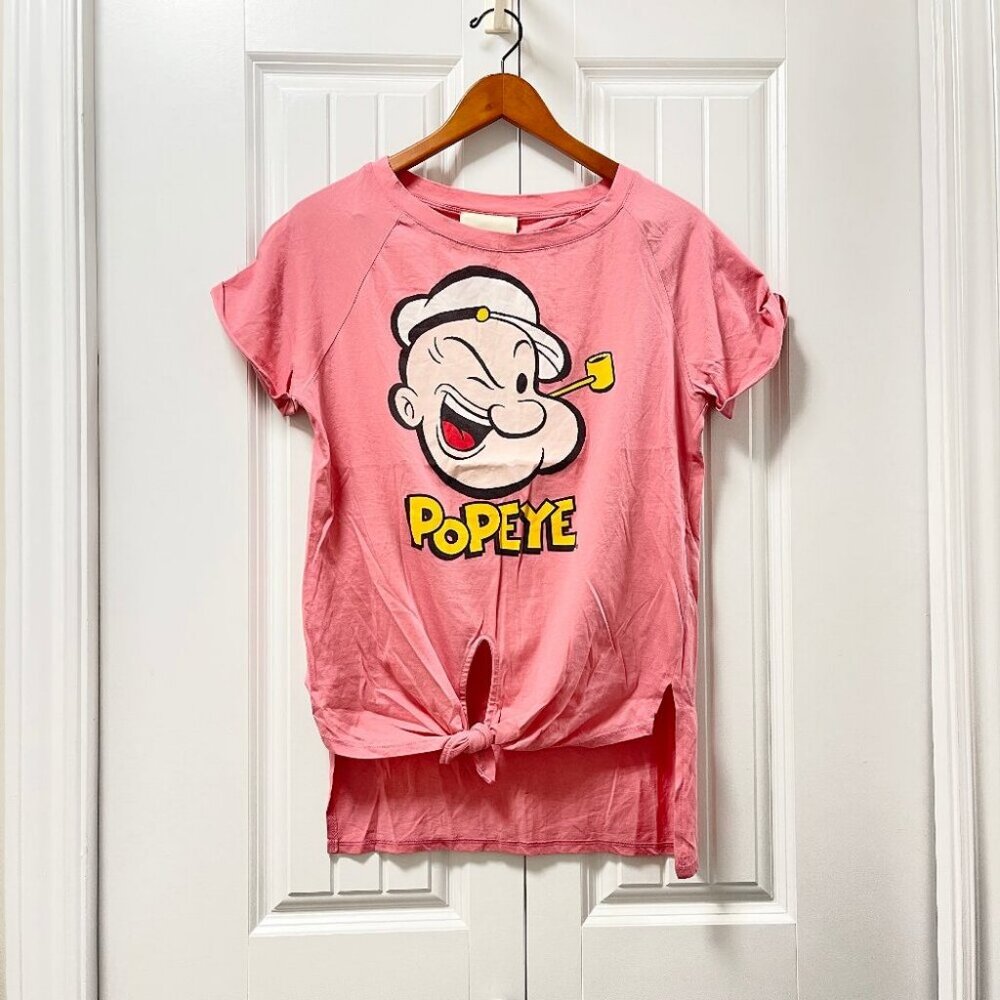 ANIYE BY x Popeye Made in Italy Graphic Tee Pink – M